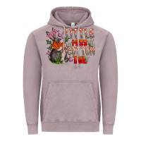 Vintage Zinc Little Miss Cotton Tail Vintage Hoodie - CowhideDigitalArt
