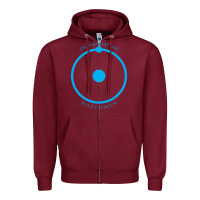 Burgundy dr manhattan Zipper Hoodie - artisFamous