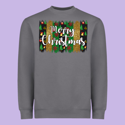 Merry Christmas Heavyweight Sweatshirt Designed By Jahusdesignshop