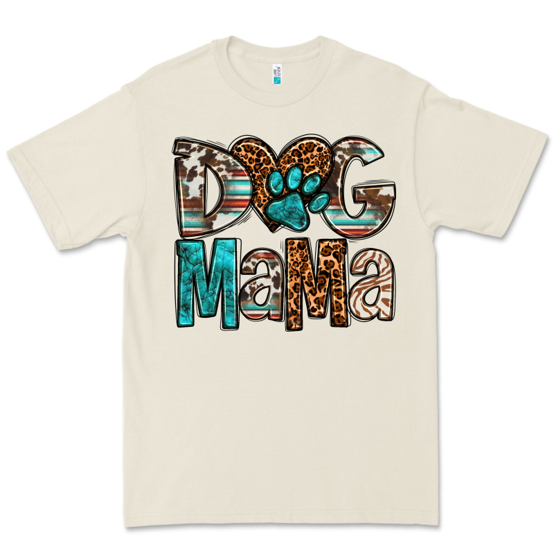 Dog Mama Premium Tee by OliviaCreatesArt | Teevron