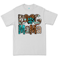 Dove Grey dog mama Premium Tee - OliviaCreatesArt
