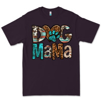 Plum dog mama Premium Tee - OliviaCreatesArt
