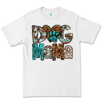 White dog mama Premium Tee - OliviaCreatesArt