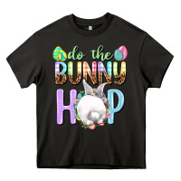 Asphalt Do the bunny hop Easter Day Heavy Core Tee - HowdyJamesFarm