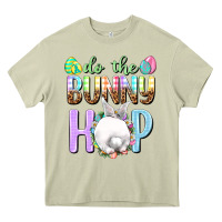 Mossy Do the bunny hop Easter Day Heavy Core Tee - HowdyJamesFarm
