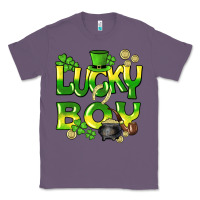 Lavender Lucky Boy St. Patrick's Day Classic Tee - HowdyJamesFarm