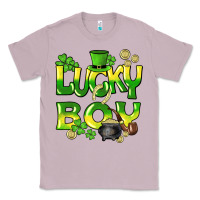 Lilac Lucky Boy St. Patrick's Day Classic Tee - HowdyJamesFarm