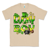 Mushroom Lucky Boy St. Patrick's Day Classic Tee - HowdyJamesFarm