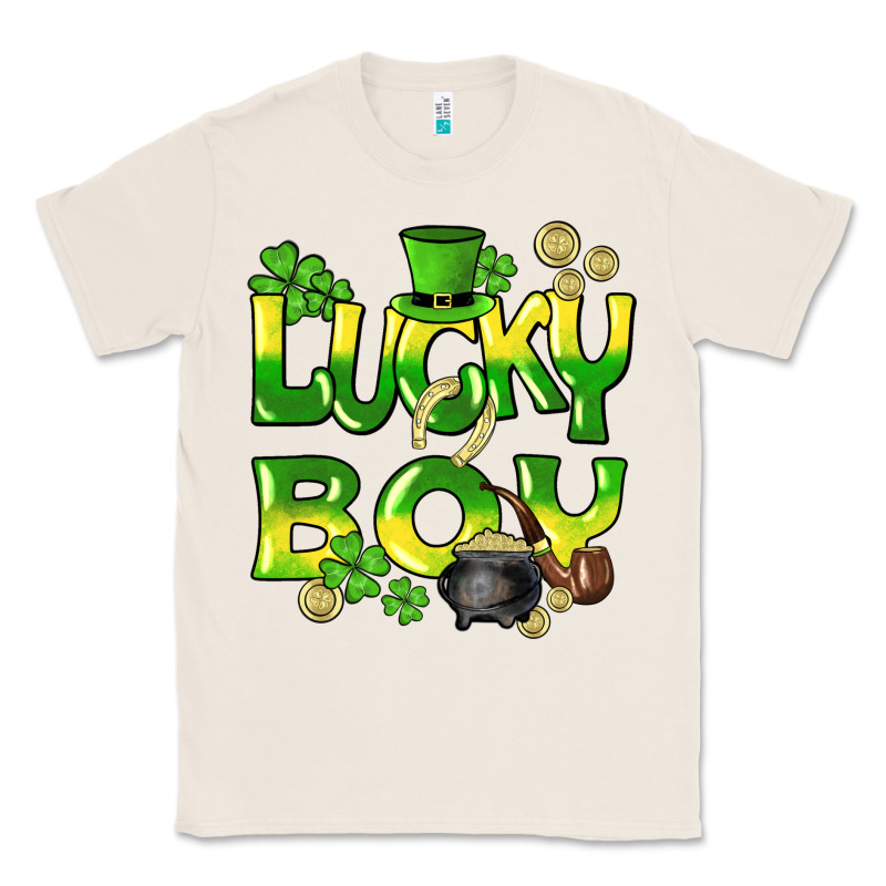 Lucky Boy St. Patrick's Day Classic Tee by HowdyJamesFarm | Teevron