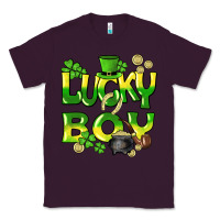 Plum Lucky Boy St. Patrick's Day Classic Tee - HowdyJamesFarm
