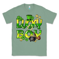 Sage Lucky Boy St. Patrick's Day Classic Tee - HowdyJamesFarm