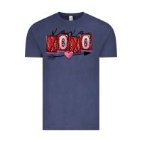 Vintage Denim Xoxo Love Vintage Tee - FaDigitalArtStudio