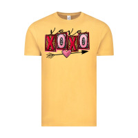 Vintage Mustard Xoxo Love Vintage Tee - FaDigitalArtStudio