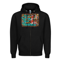 Black just a girl who loves christmas Zipper Hoodie - JahusDesignShop