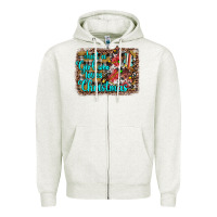 Oatmeal Heather just a girl who loves christmas Zipper Hoodie - JahusDesignShop