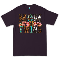 Plum mom of twins Premium Tee - OliviaCreatesArt