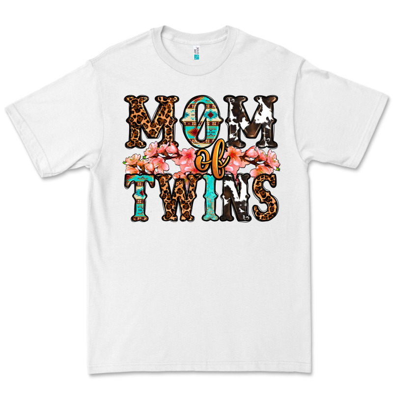 Mom Of Twins Premium Tee by OliviaCreatesArt | Teevron