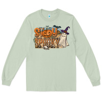 Matcha Stay Spooky Long Sleeve Tee - CowhideDigitalArt