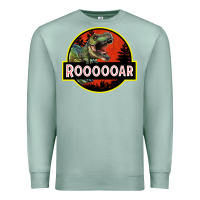 Seafoam t rex roaring Premium Sweatshirt - RanaPortraitStore