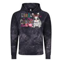 Cloud Black Little Miss Cotton Tail Vintage Hoodie - CowhideDigitalArt