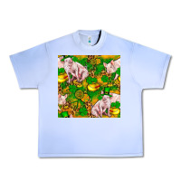 Grape Ice St patricks  day pig with candy and pot of gold  seamless pattern Urban Heavy Tee - FaDigitalArtStudio