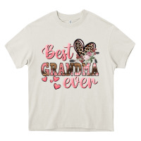 Cream Best Grandma ever Mother's Day Heavy Core Tee - CowGirlArtShop