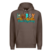 Coffee Happy Thanksgiving Premium Hoodie - Artiststas