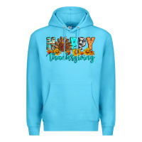 Ocean Blue Happy Thanksgiving Premium Hoodie - Artiststas