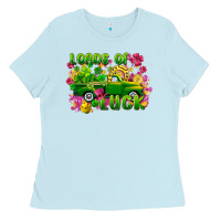 Loads Of Luck St. Patricks Day Ladies Tee | Teevron