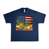 Navy fall themed american tumbler Urban Heavy Tee - Jasminsmagicworld