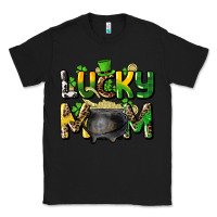 Black lucky mom St. Patrick's Classic Tee - HowdyJamesFarm