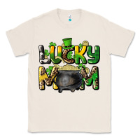 Natural lucky mom St. Patrick's Classic Tee - HowdyJamesFarm