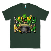 Sports Green lucky mom St. Patrick's Classic Tee - HowdyJamesFarm