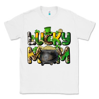 White lucky mom St. Patrick's Classic Tee - HowdyJamesFarm