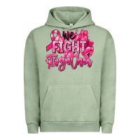 Pigment Oil Green we fight together breast cancer Urban Hoodie - RanaPortraitStore