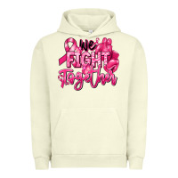 Pigment Pistachio we fight together breast cancer Urban Hoodie - RanaPortraitStore