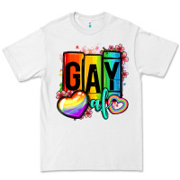 White gay af Premium Tee - OliviaCreatesArt