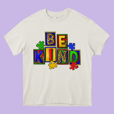 Be Kind Heavy Core Tee Designed By Cowgirlartshop