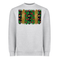 Heather Grey Christmas brush stoke Heavyweight Sweatshirt - JahusDesignShop