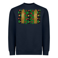 Navy Christmas brush stoke Heavyweight Sweatshirt - JahusDesignShop