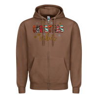 Chestnut christmas vibes Zipper Hoodie - JahusDesignShop