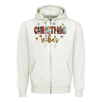 Christmas Vibes Zipper Hoodie | Teevron