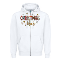 White christmas vibes Zipper Hoodie - JahusDesignShop