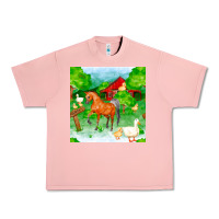 Salmon farm life seamless pattern Urban Heavy Tee - FaDigitalArtStudio