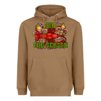 Mardi Gras This The Season Crawfish Fleur De Lis Heavyweight Hoodie | Teevron