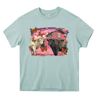 Arona Valentine's day barn and black angus with charolais Heavy Core Tee - RanaPortraitStore