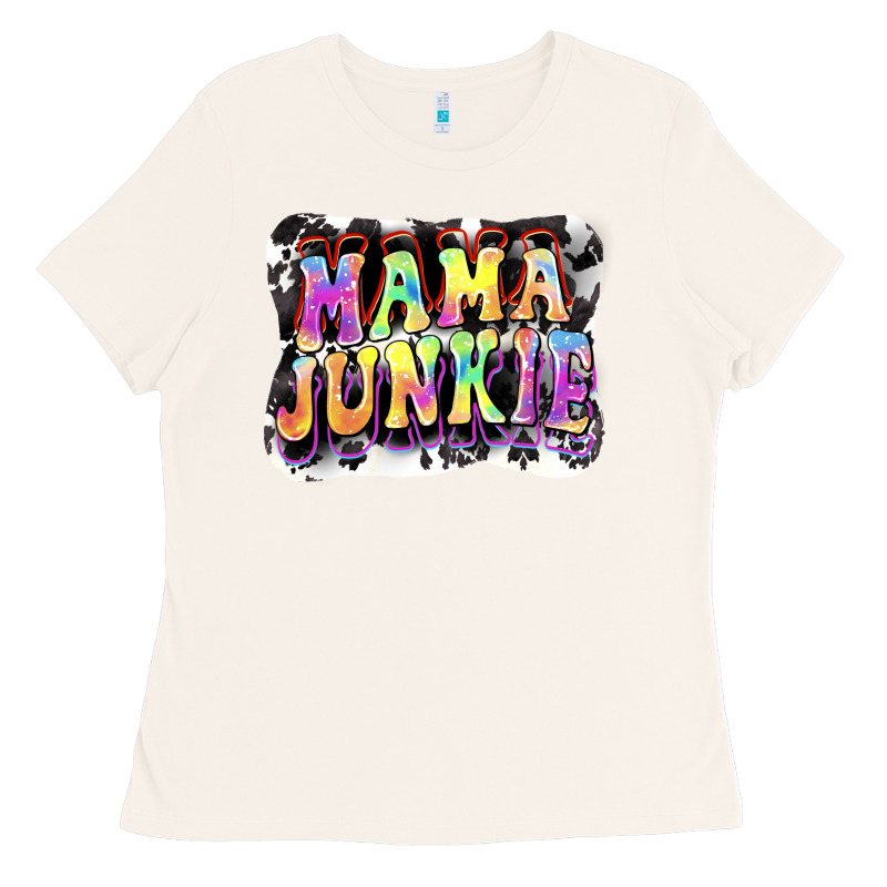 Mama Junkie Mother's Day Ladies Tee by FaDigitalArtStudio | Teevron