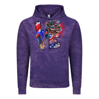 Cloud Purple patriotic Love Vintage Hoodie - CowhideDigitalArt
