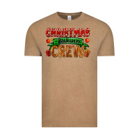 Christmas Baking Crew With Gifts Vintage Tee | Teevron