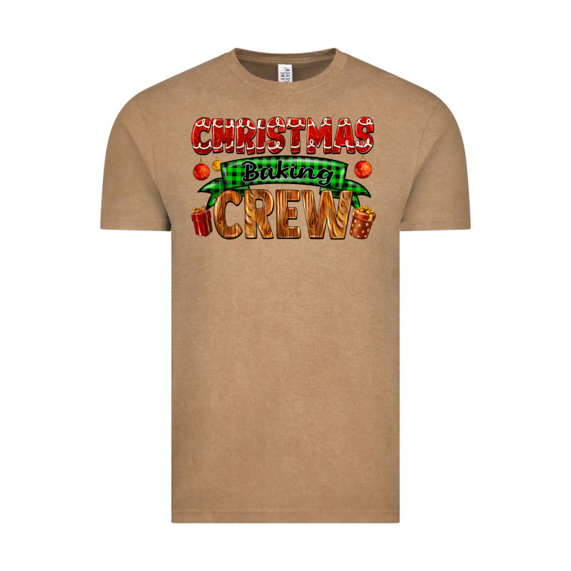Christmas Baking Crew With Gifts Vintage Tee by FaDigitalArtStudio | Teevron
